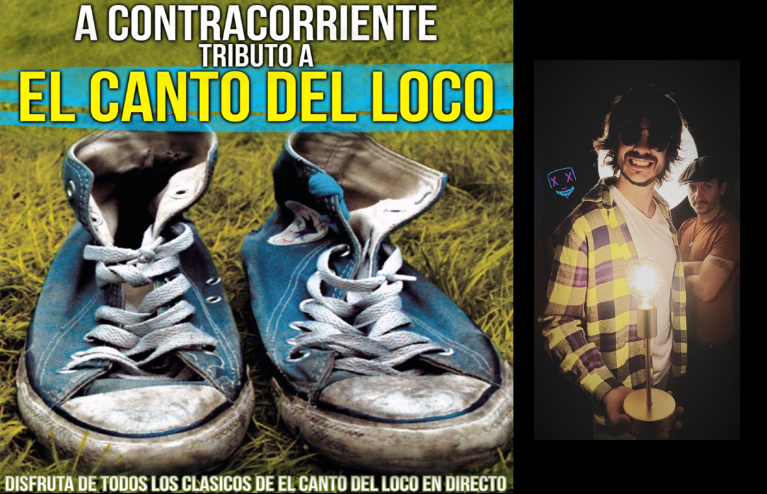 Cartel del tributo a El Canto del Loco