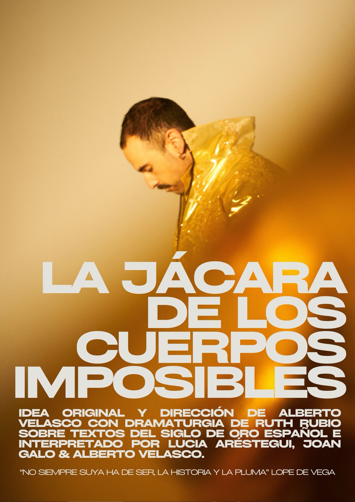 Cartel de 'La jácara de los cuerpos imposibles'