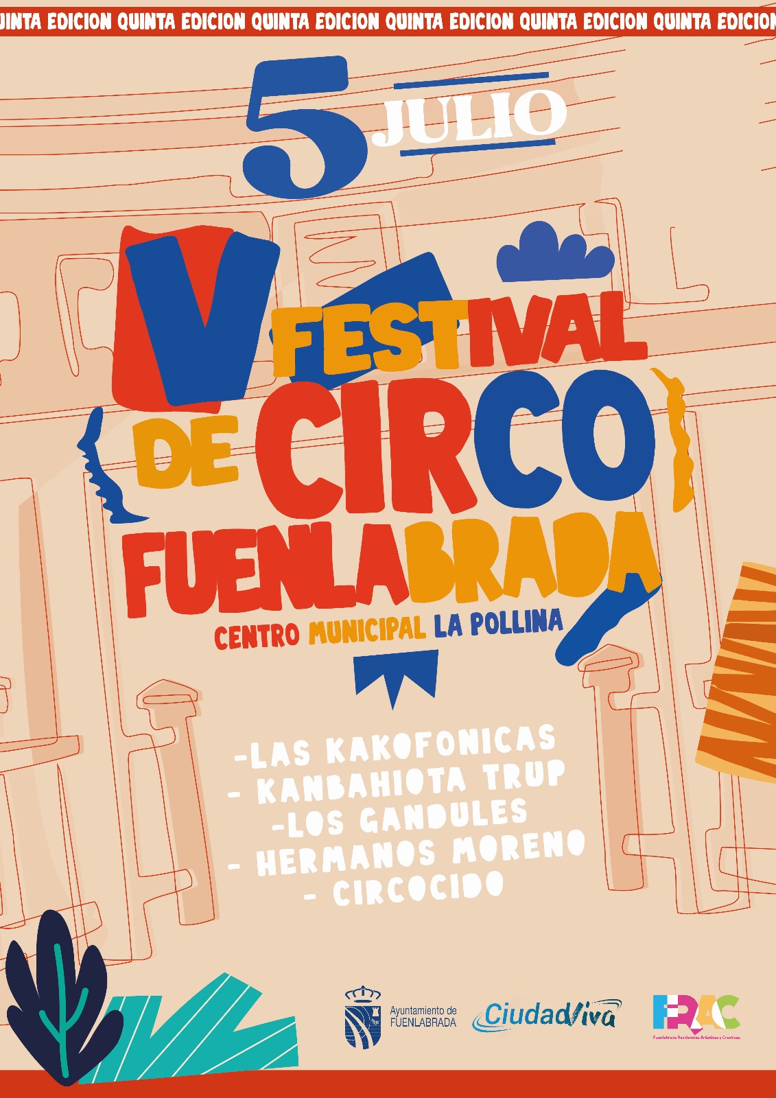 Cartel del V Festival de Circo