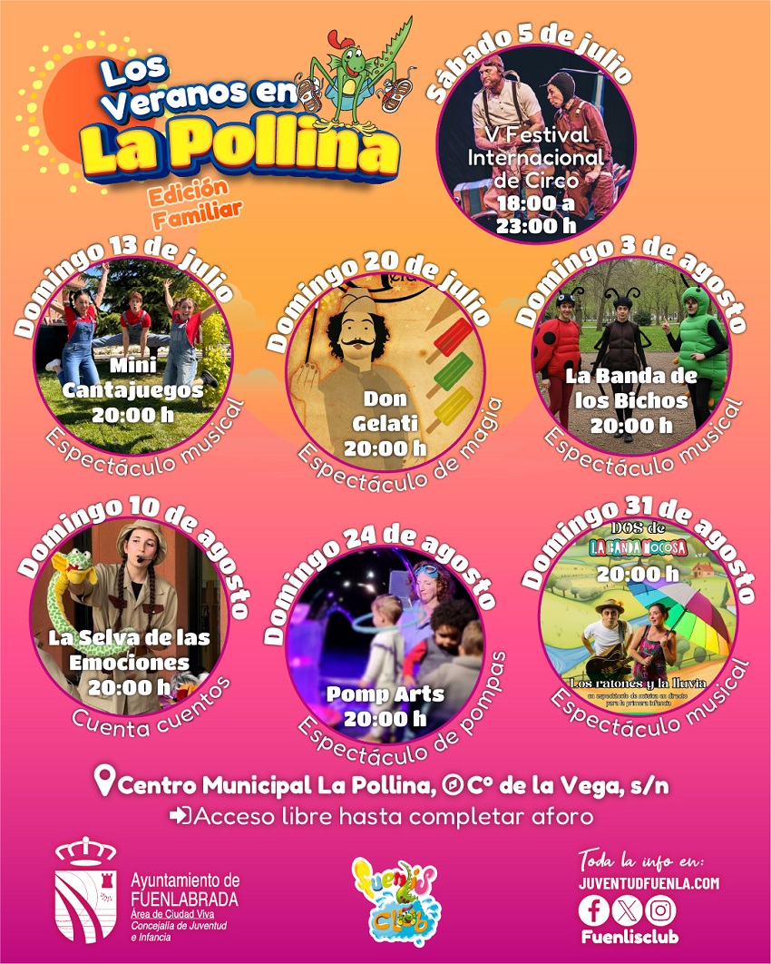 Los Veranos en La Pollina. Edición Familiar