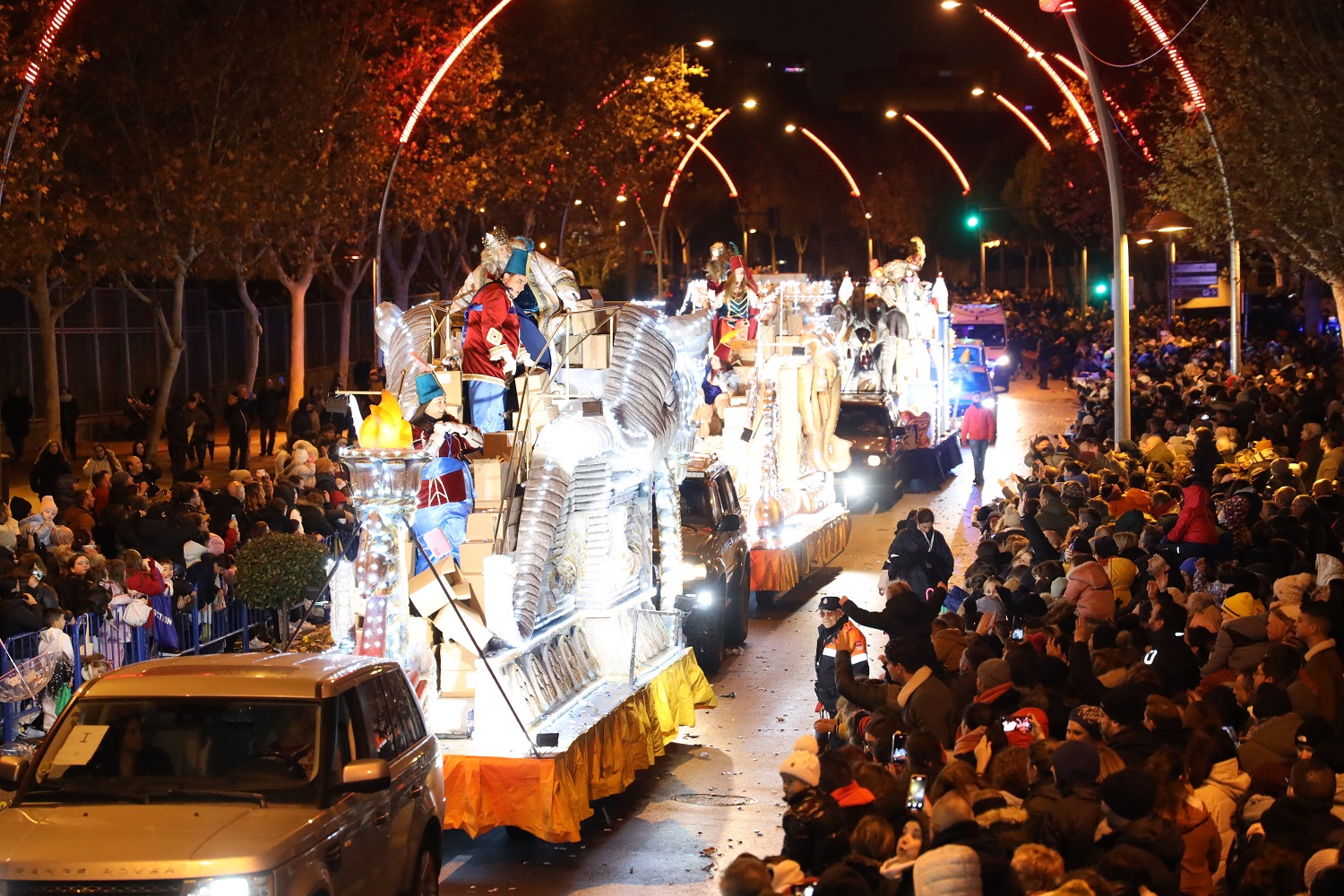 Cabalgata de los Reyes Magos en una edición anterior
