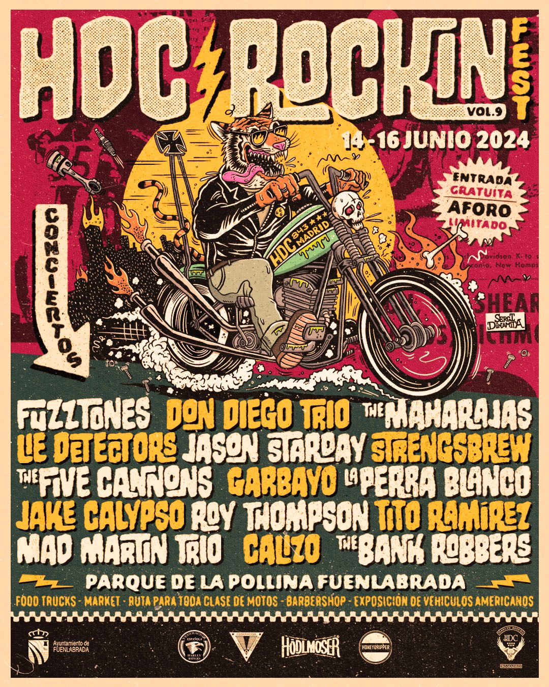 Cartel con información