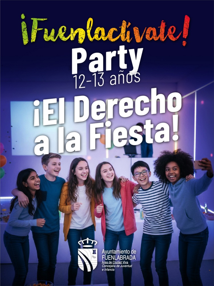 Cartel de la fiesta Fuenlactívate