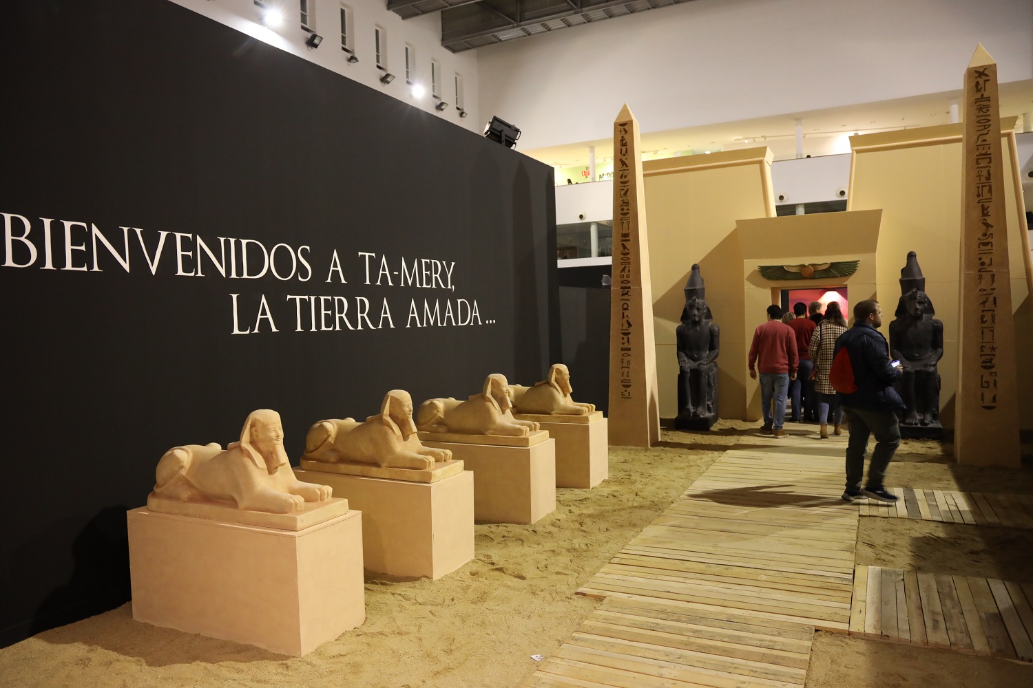 Tesoros de Egipto amplia su horario ante el exito de visitas 12.100 personas