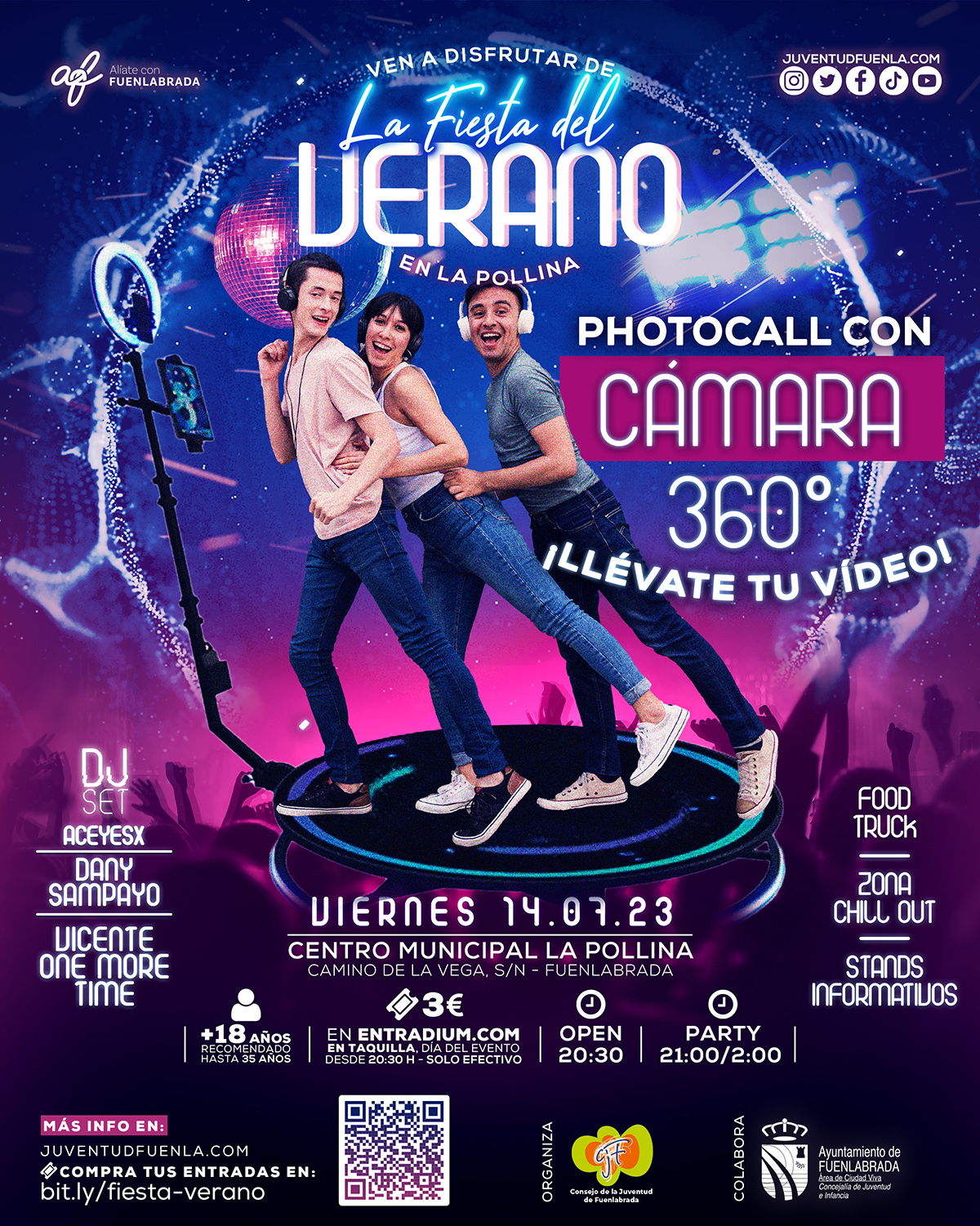 Fiesta joven de verano en La Pollina   12072023