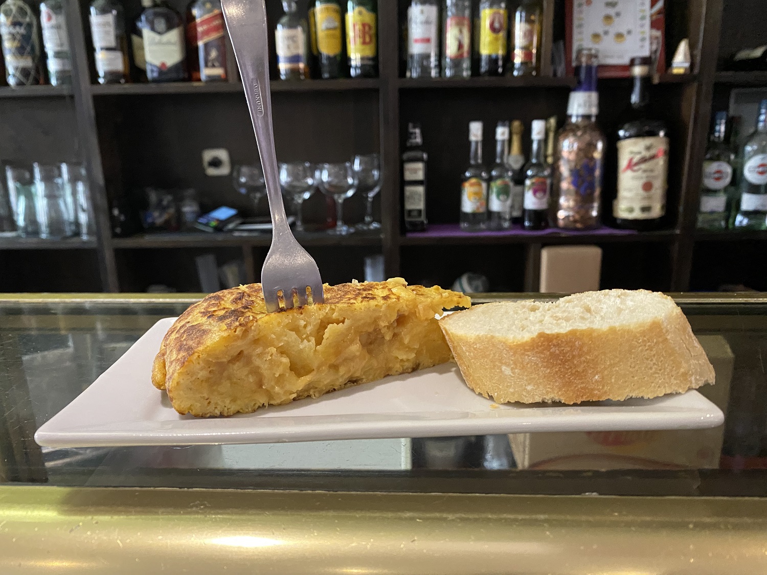 Un picho de tortilla