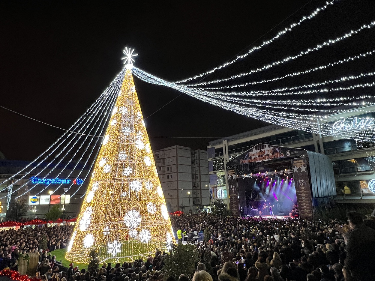 Encendido de luces de una edición anterior