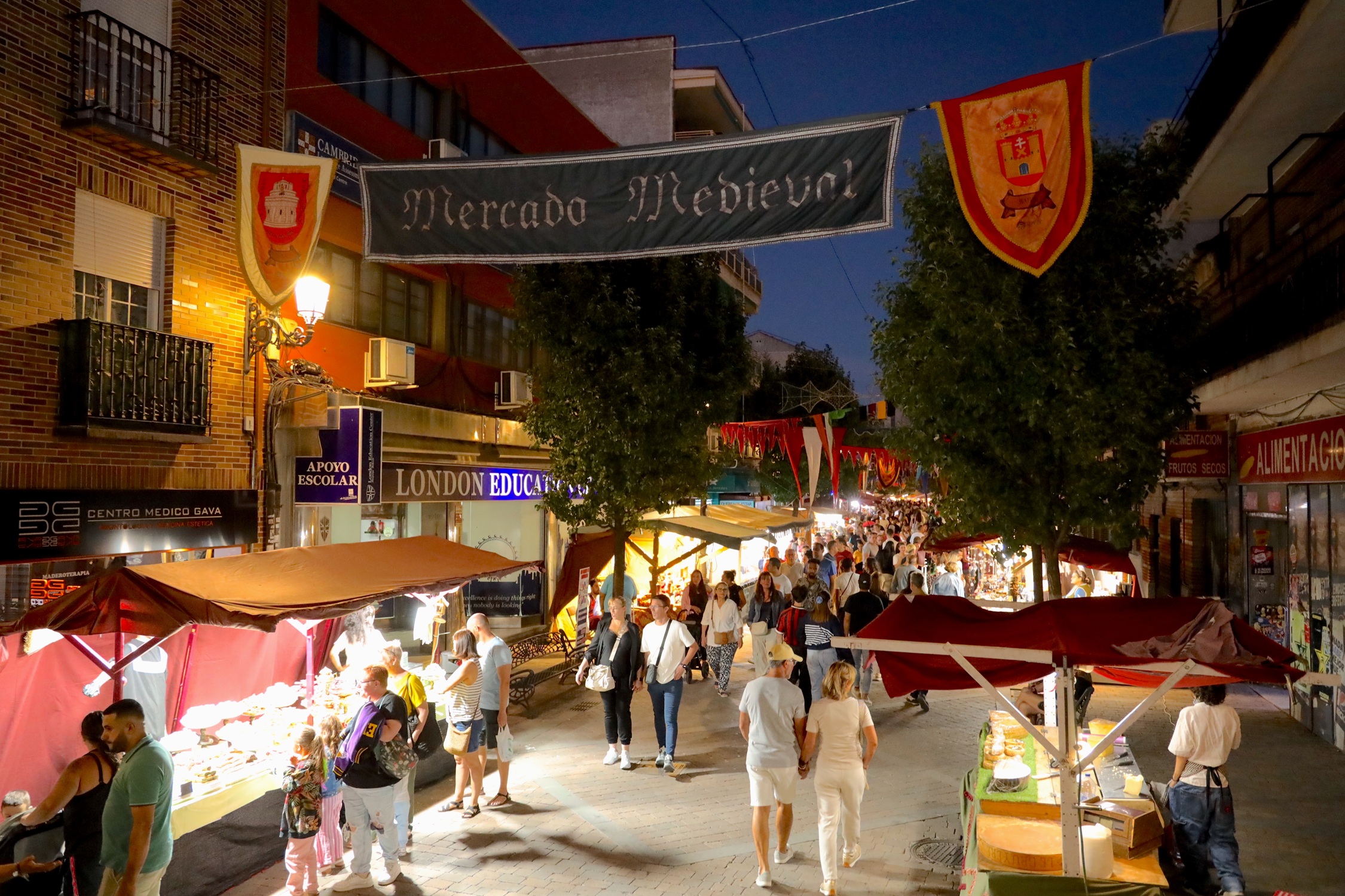 Mercado medieval en una edición anterior 