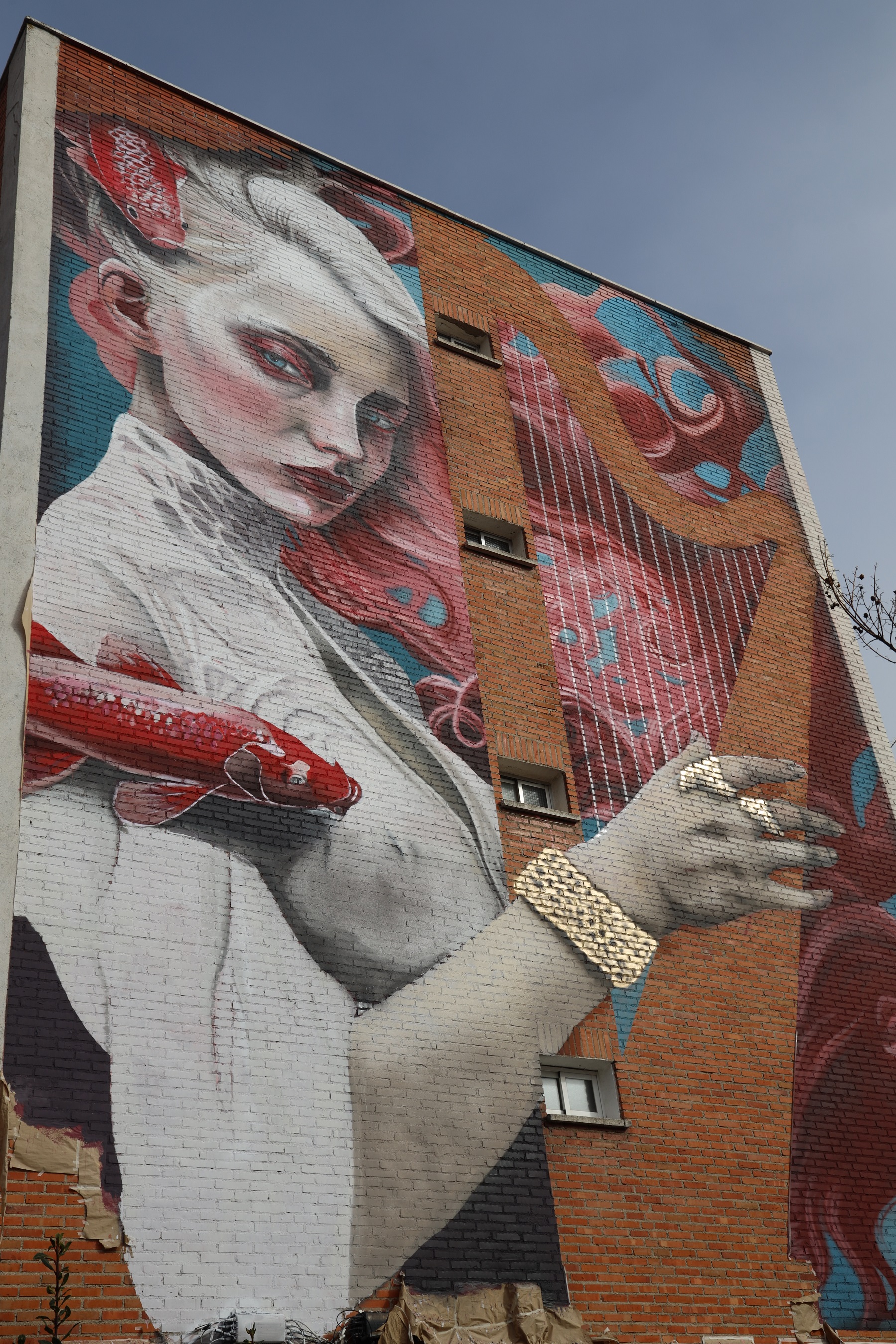 Imagen del mural 'Sirena'