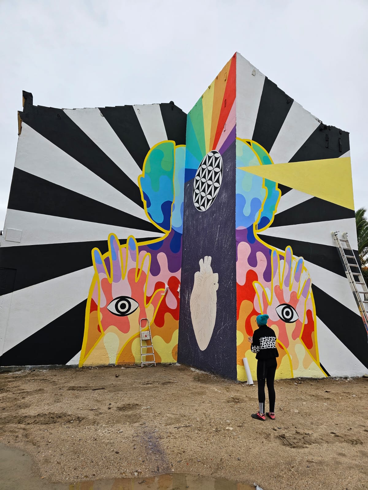 Mural calle Corralones  Portal de consciencia