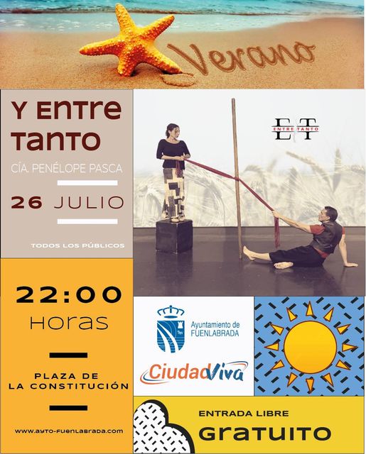 Cartel con información