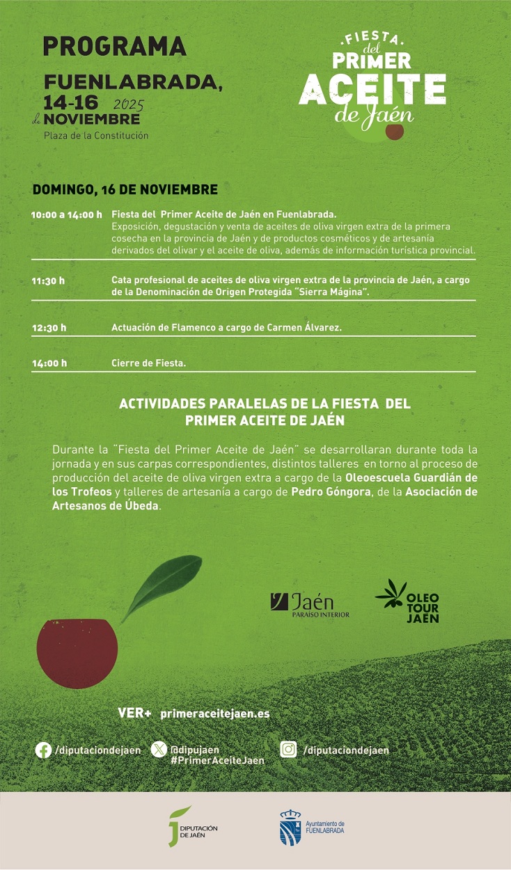 Programa del domingo 16