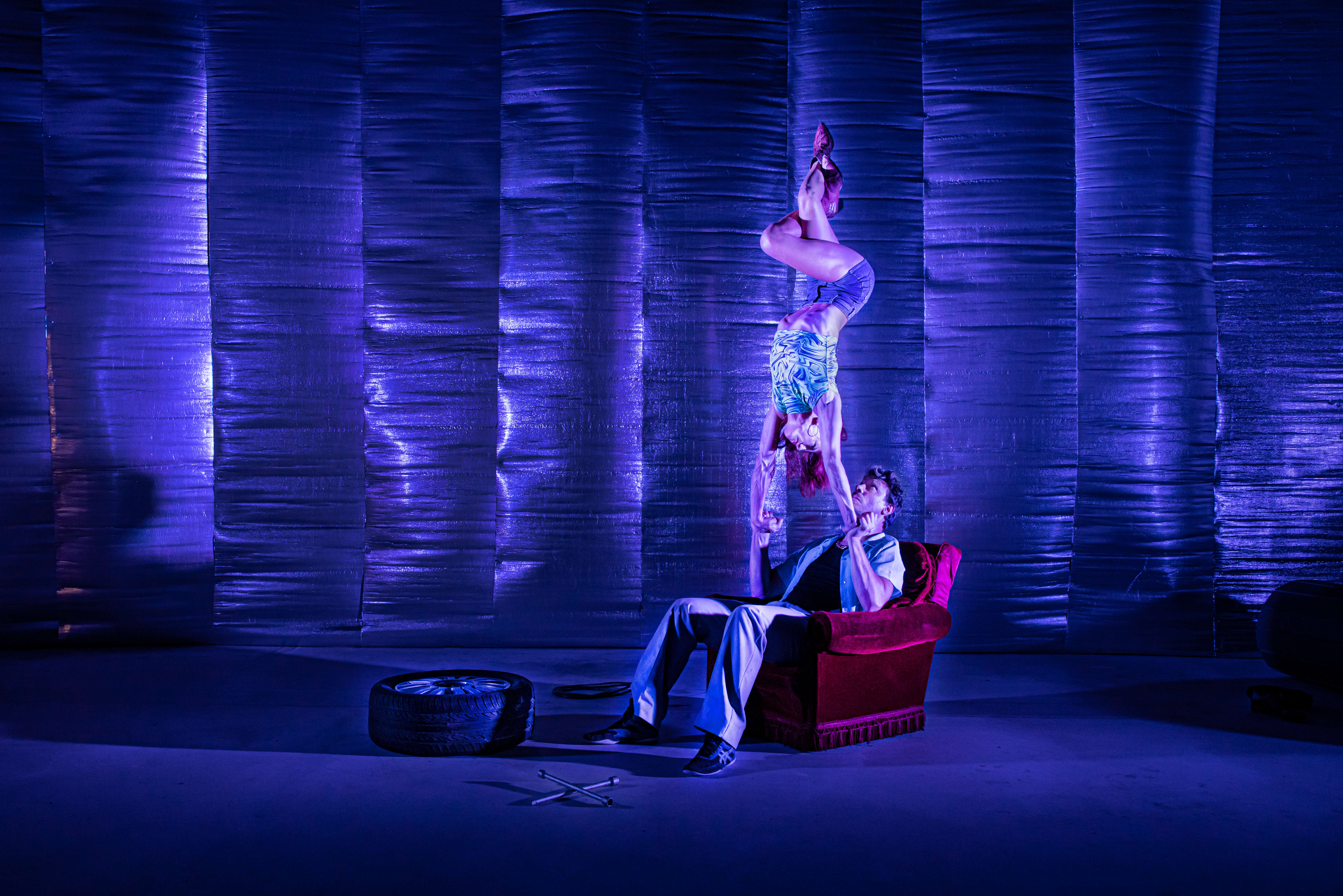 Un momento del espectáculo Bürstner's Club