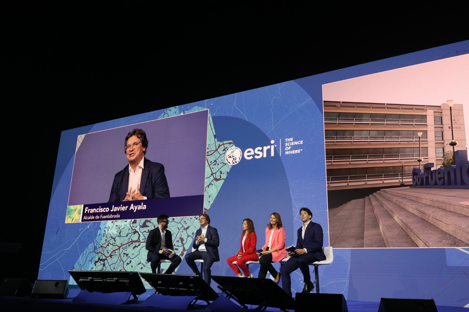 Javier Ayala interviene en la Conferencia Esri 2026