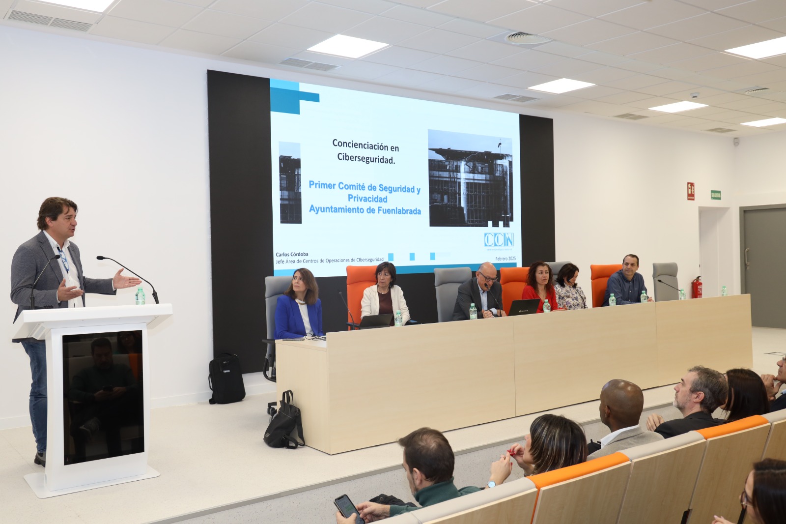 El alcalde abre el primer Comite de Seguridad y Privacidad 18022025