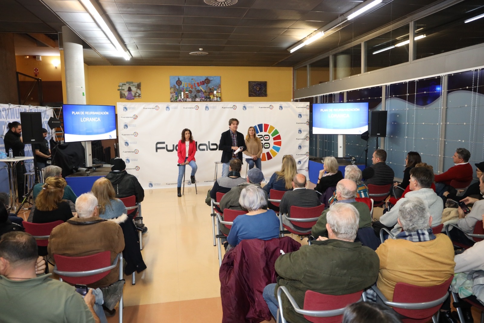 Iniciados los trabajos de reurbanizacion en el barrio de Loranca