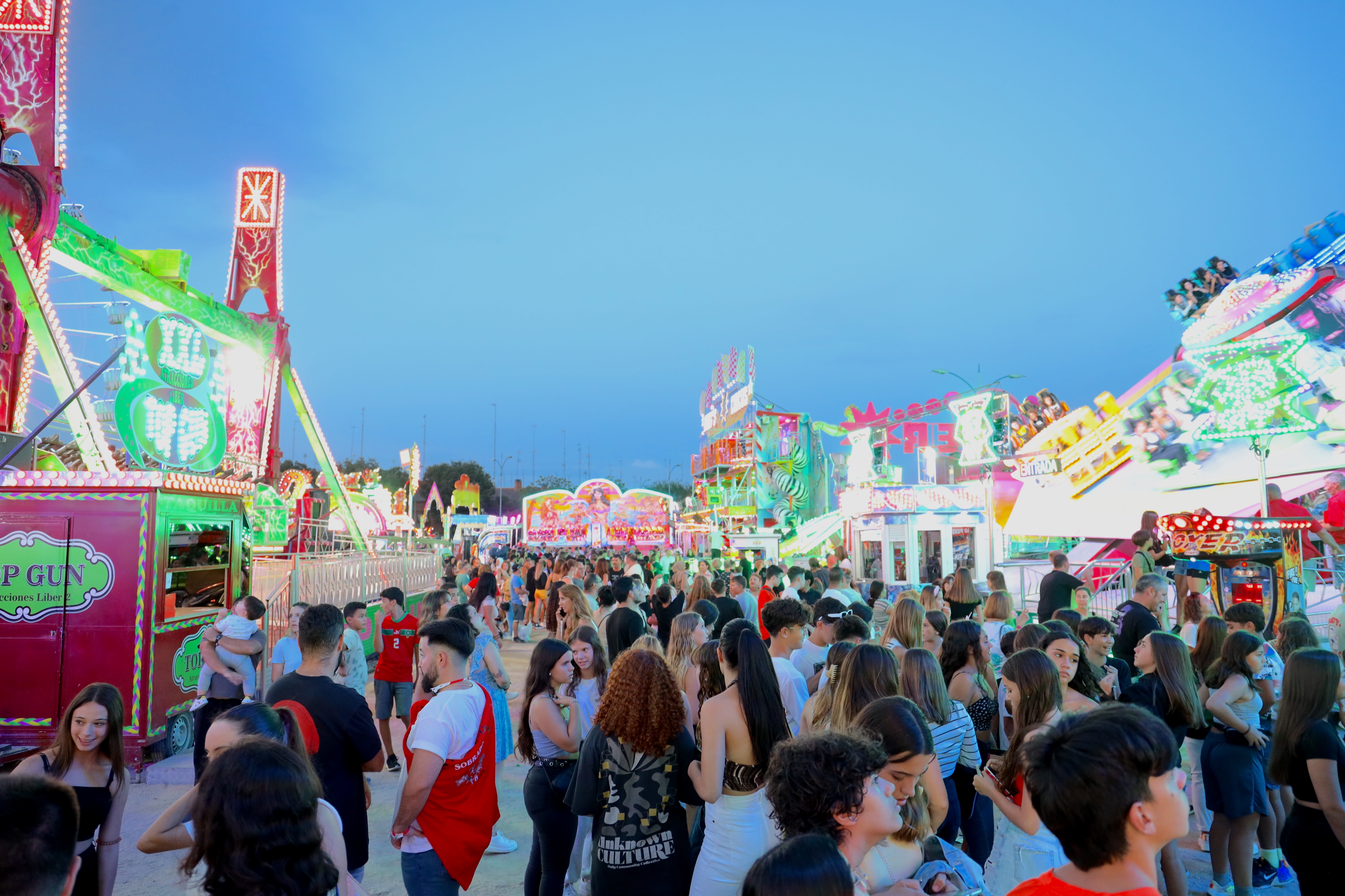 Imagen de archivo de fiestas patronales
