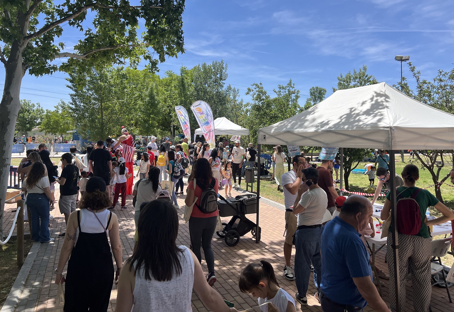Edición anterior de la Fiesta Familiar en La Pollina