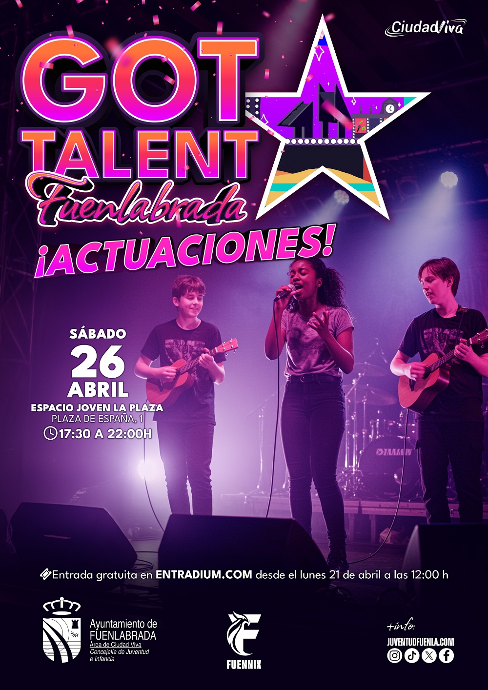 Cartel de Got Talent Fuenlabrada