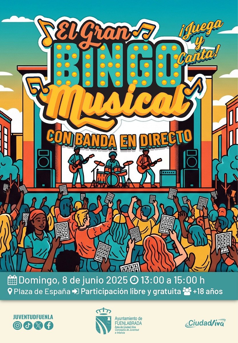 Cartel del Bingo Musical