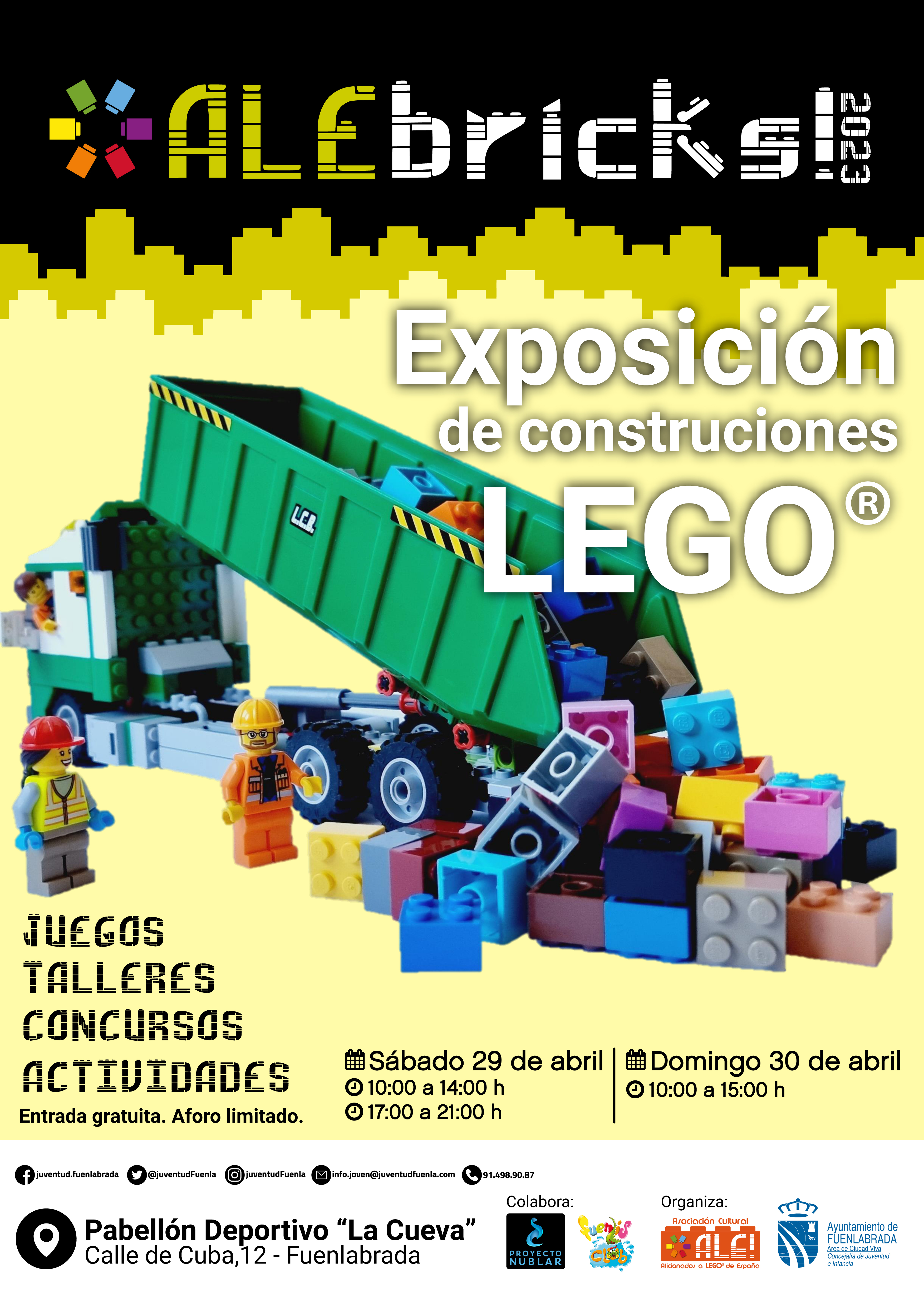 Exposicion gratuita de piezas Lego Alebricks 2642023