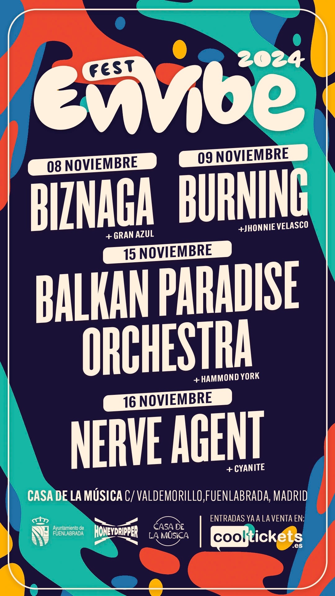 Cartel de Envibe Fest