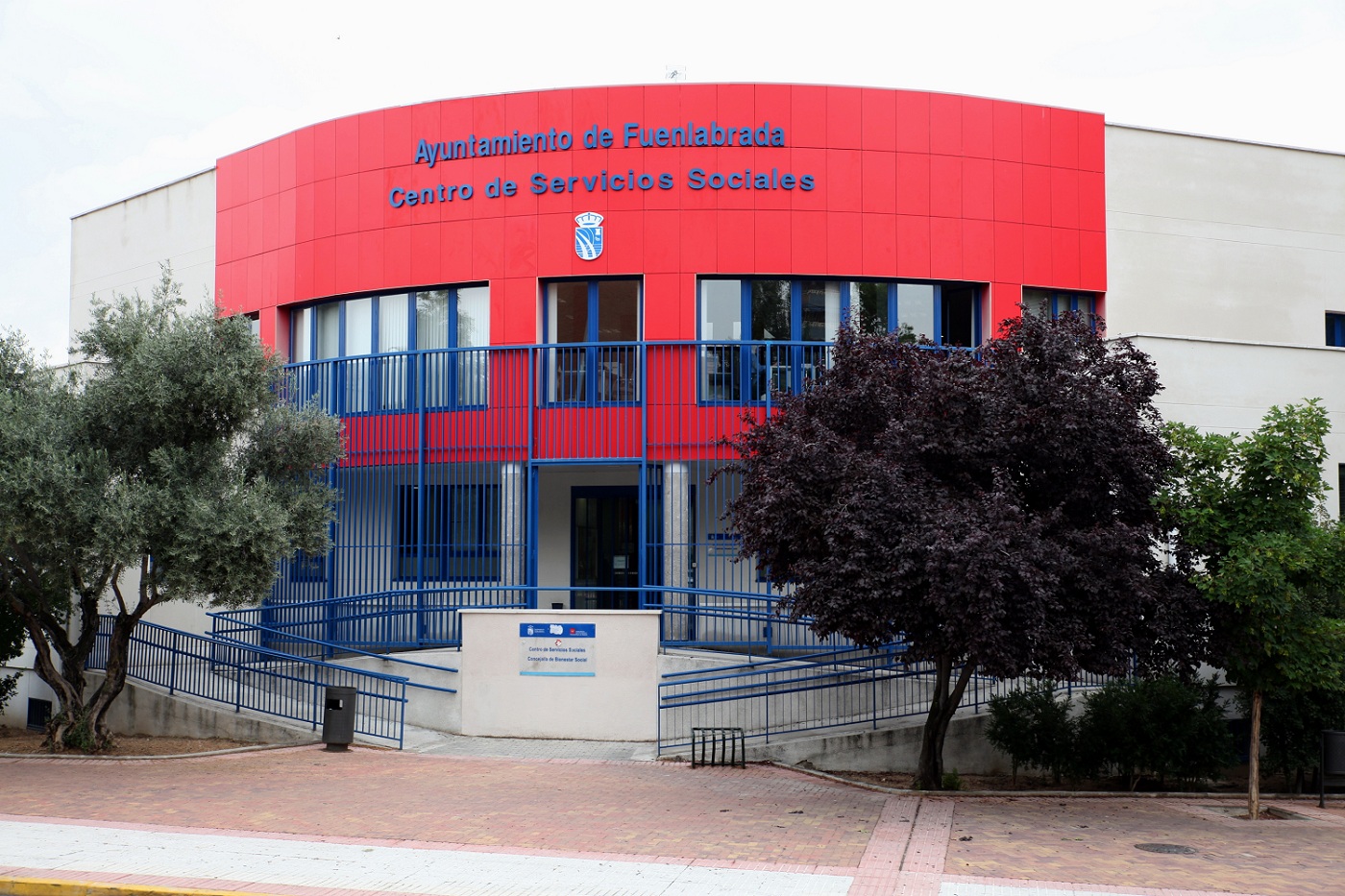 Fachada del centro Servicios sociales