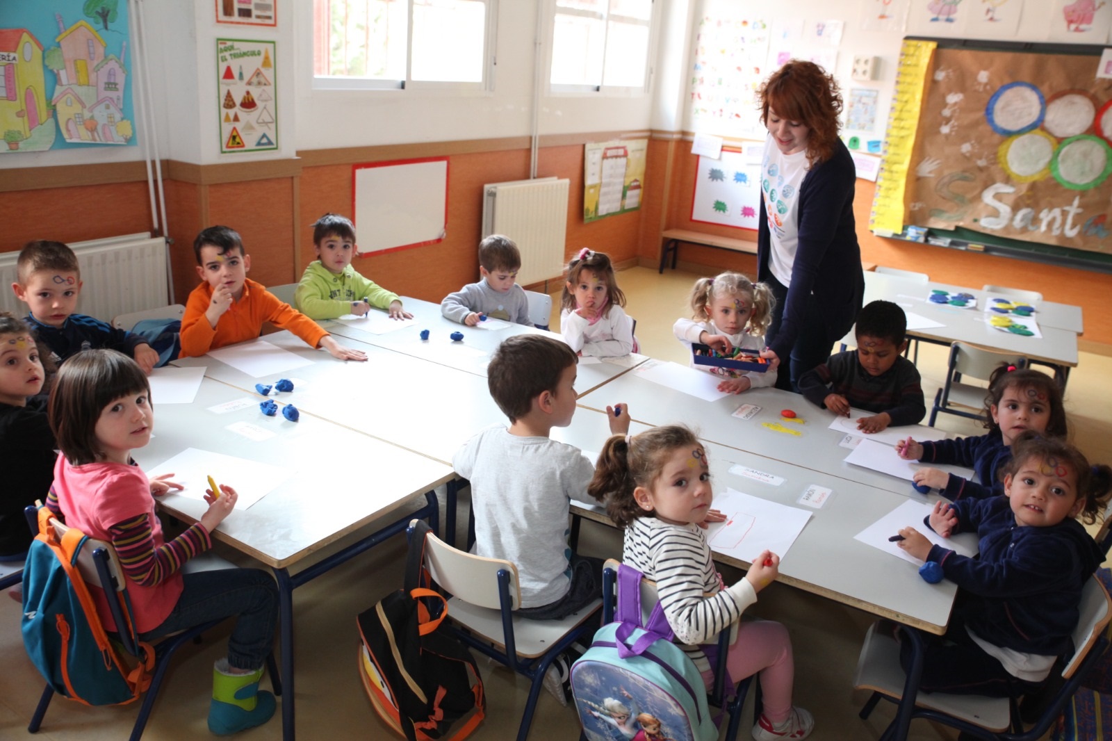 Imagen de archivo de actividades extraescolares en un colegio público