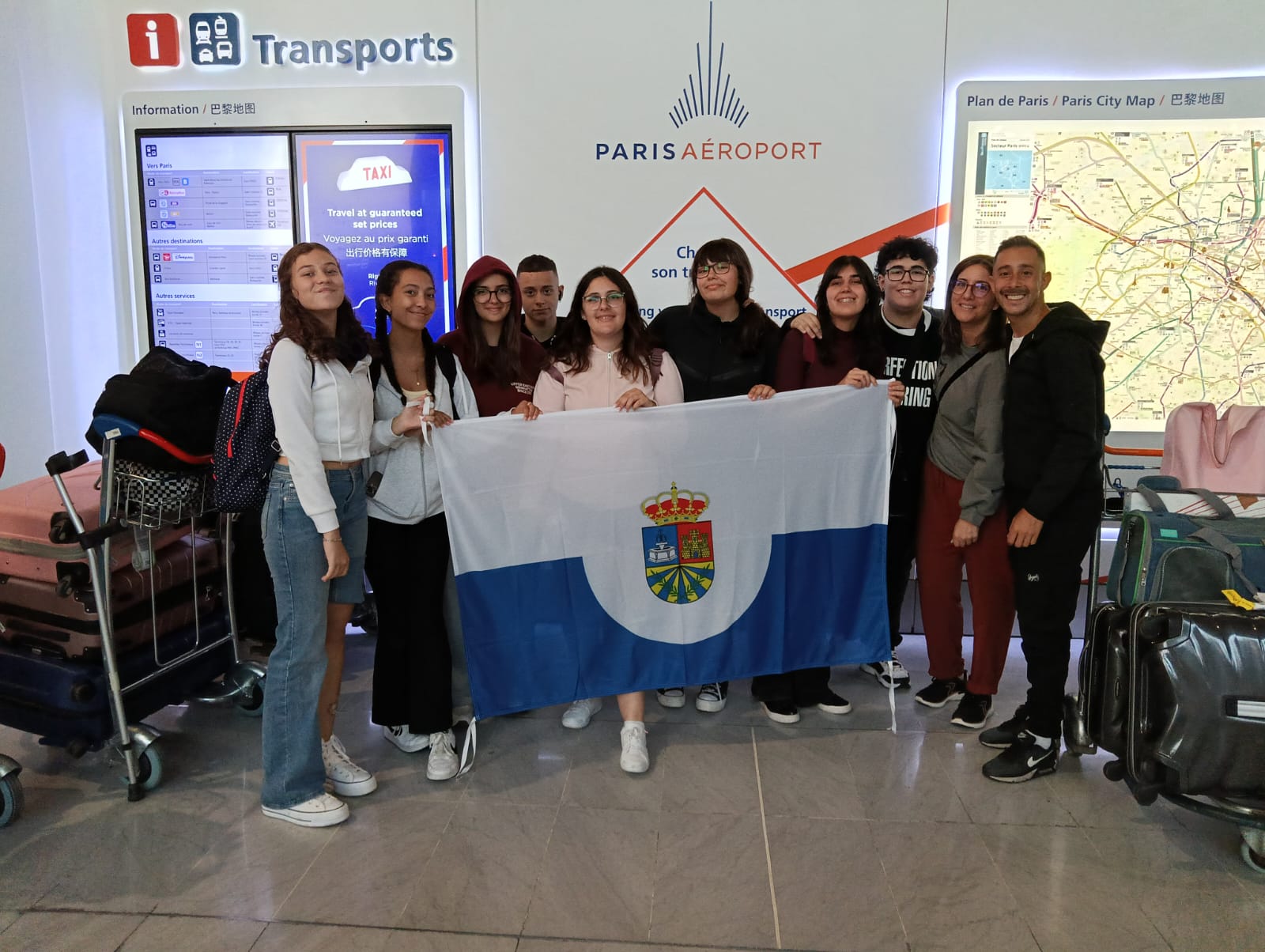 Jóvenes participantes 