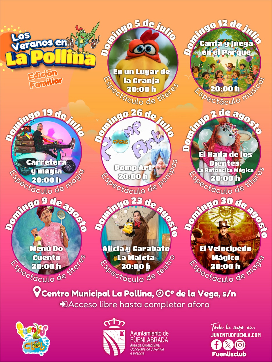 Los Veranos en La Pollina. Edición Familiar