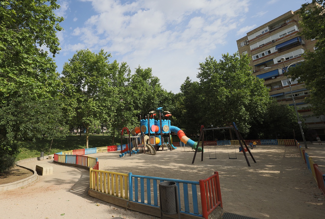 Zona infantil del Parque Europa