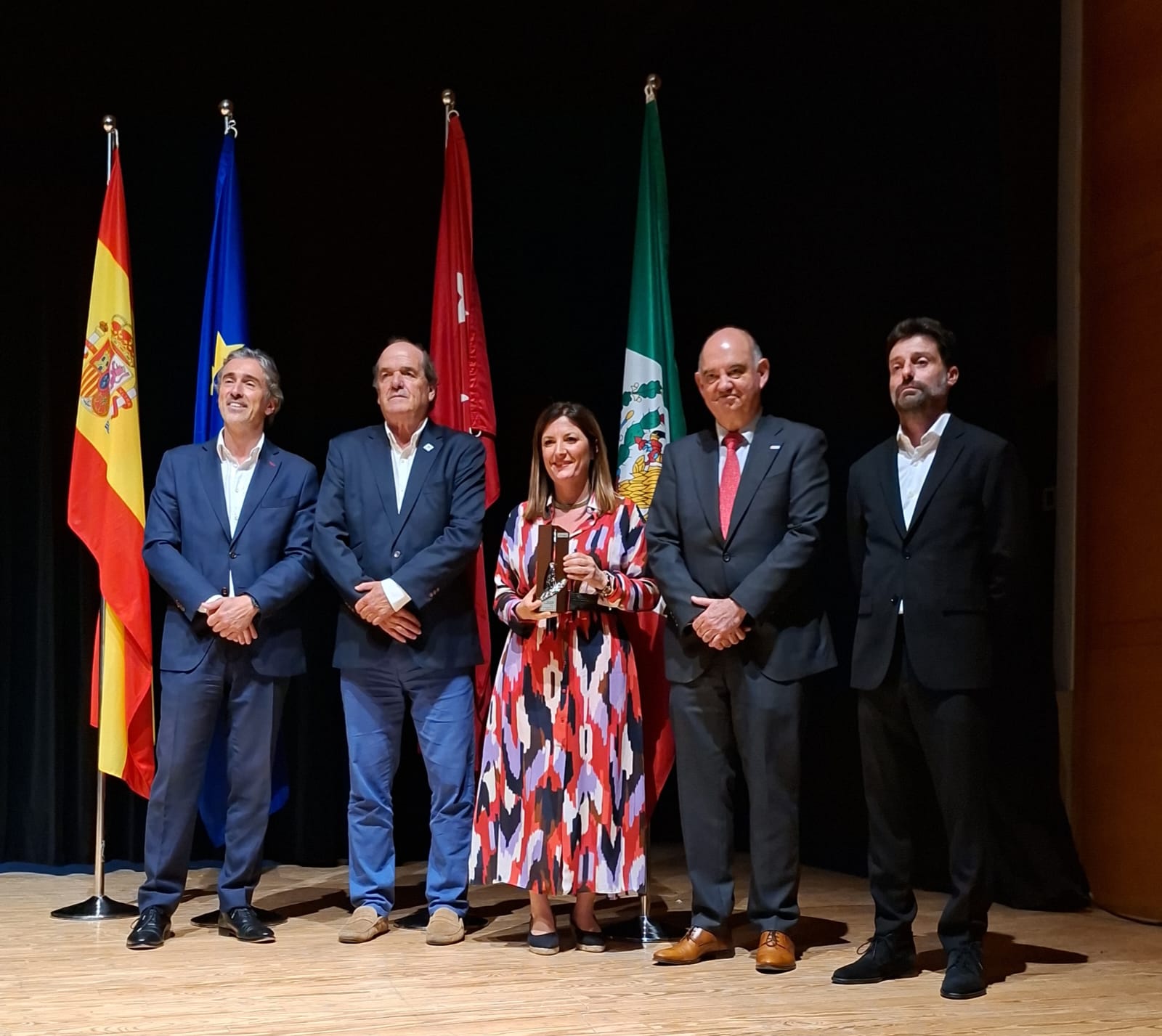 Soledad Martín recoge el premio