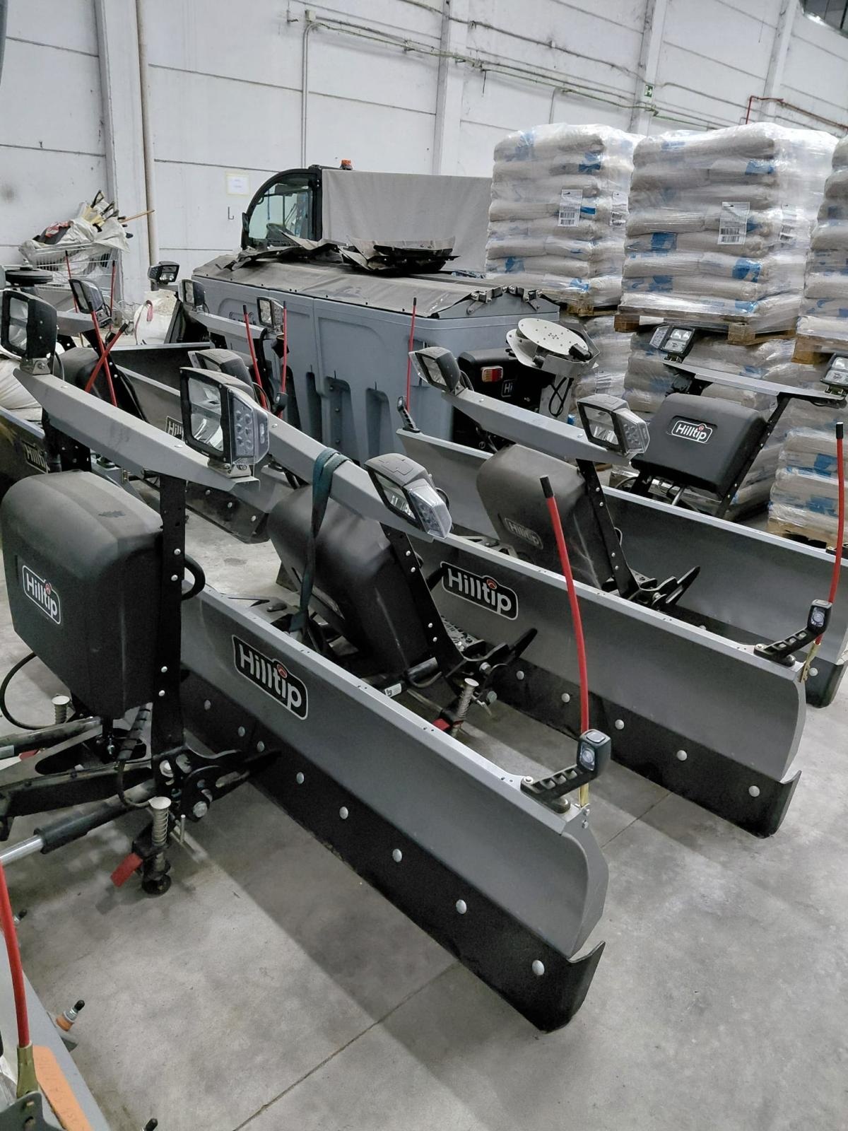 Maquinaria y sal contra las heladas