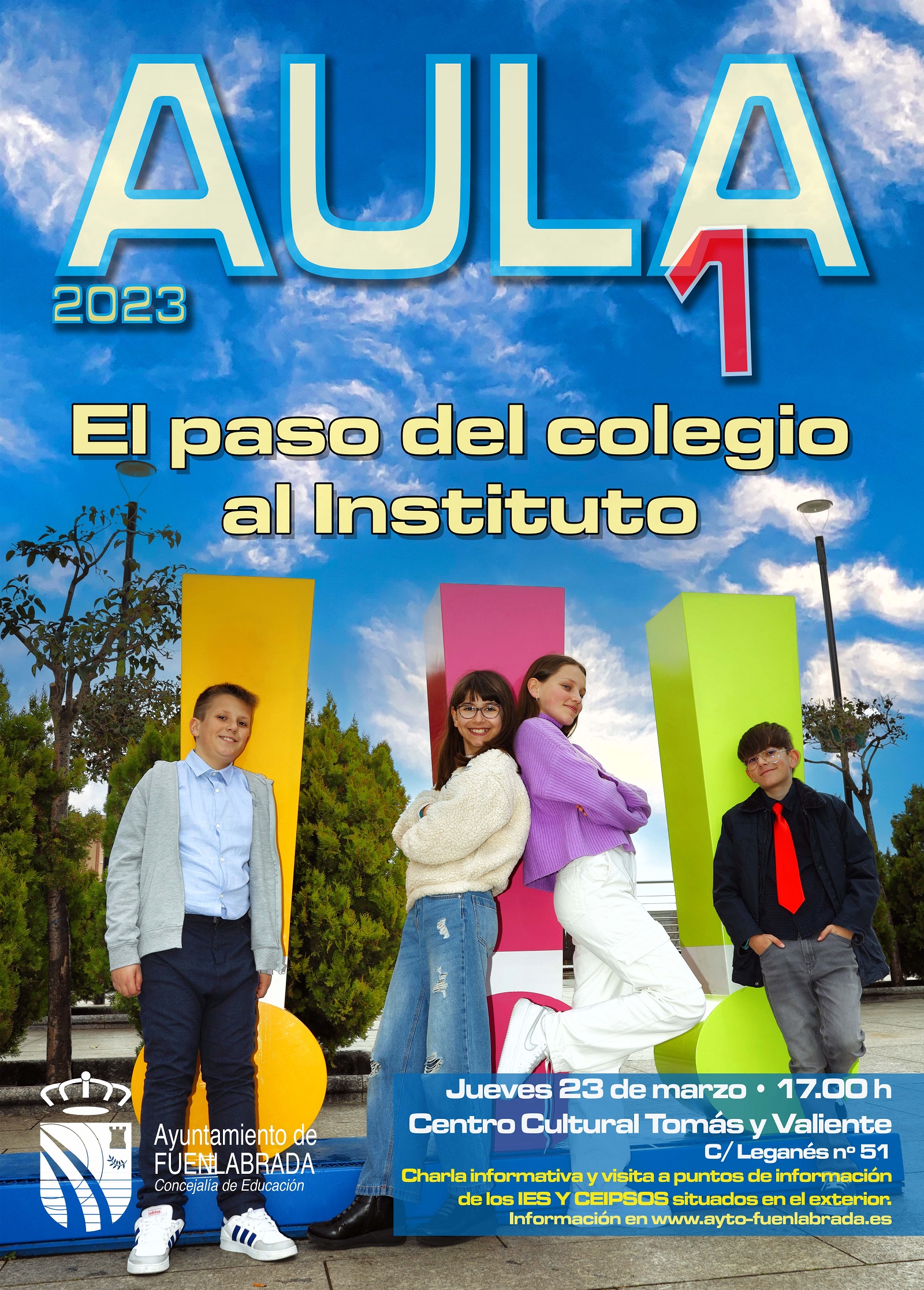 El paso del colegio al instituto esta tarde en Aula 1