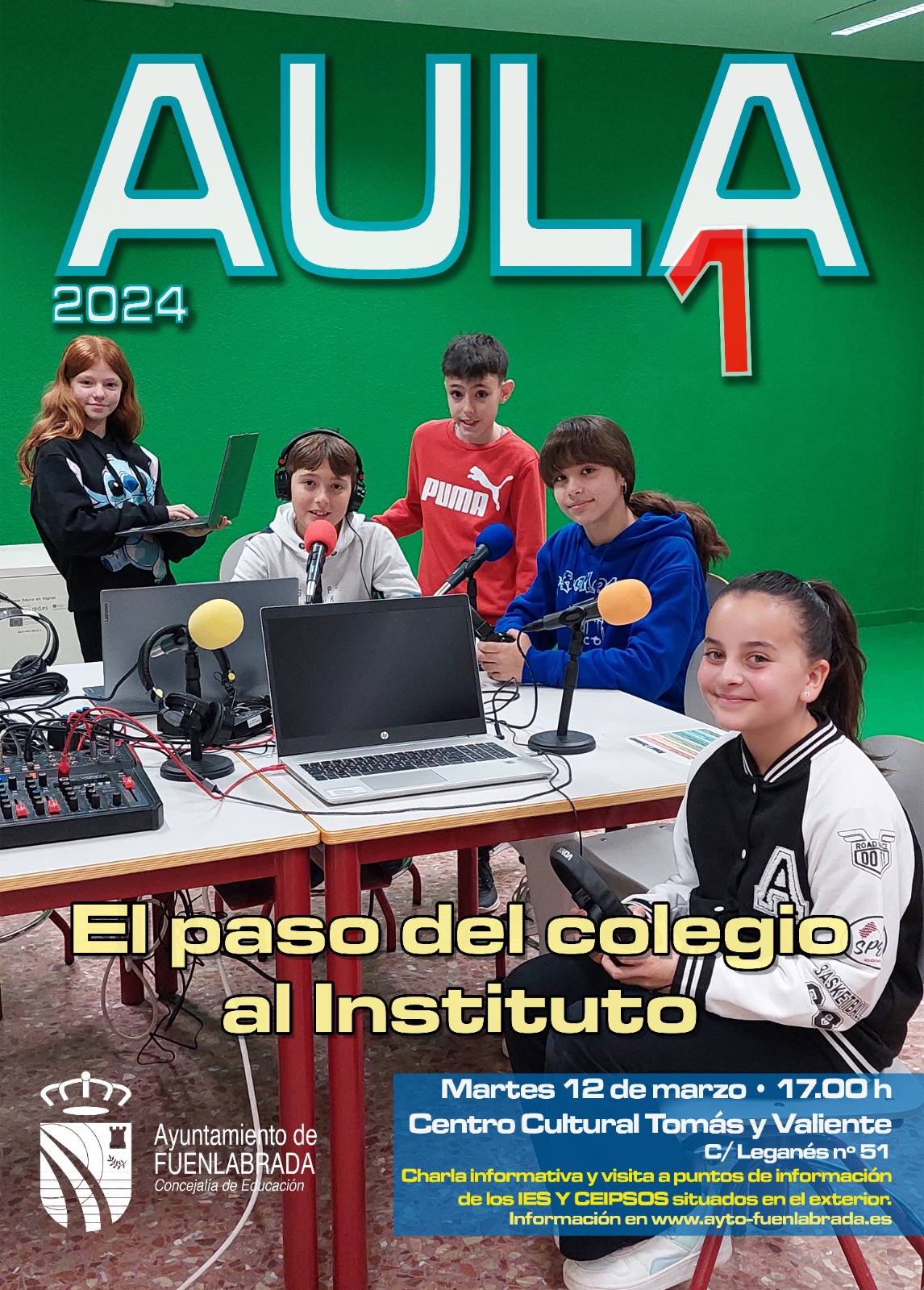 El paso de primaria a secundaria en  Aula 1 11032024