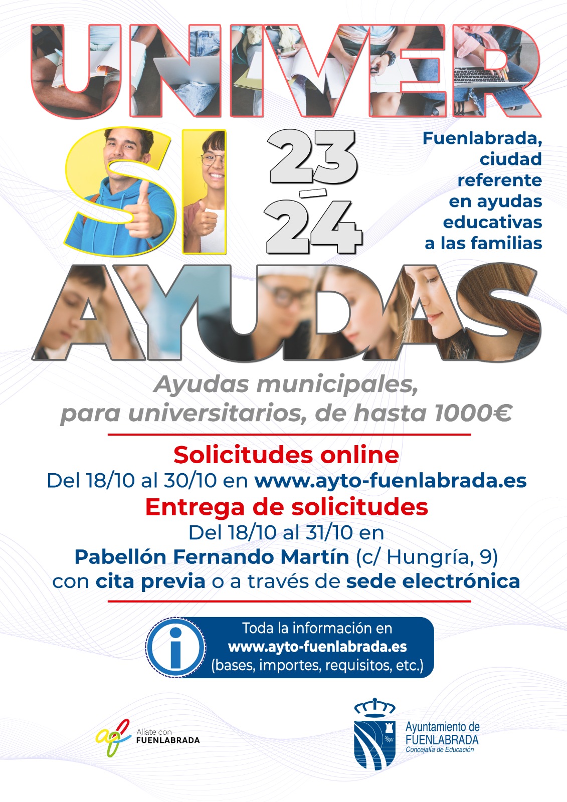 Abierto el plazo para presentar las solicitudes a Universiayudas  18102023