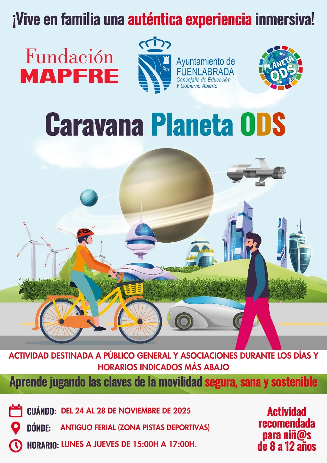 Cartel de la actividad