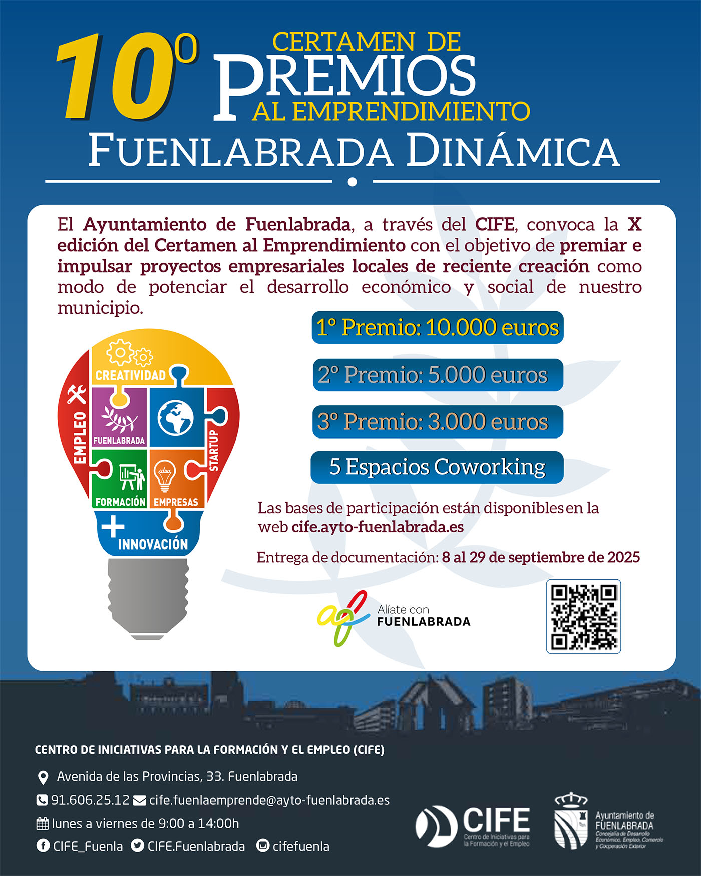 Cartel de los Premios al Emprendimiento