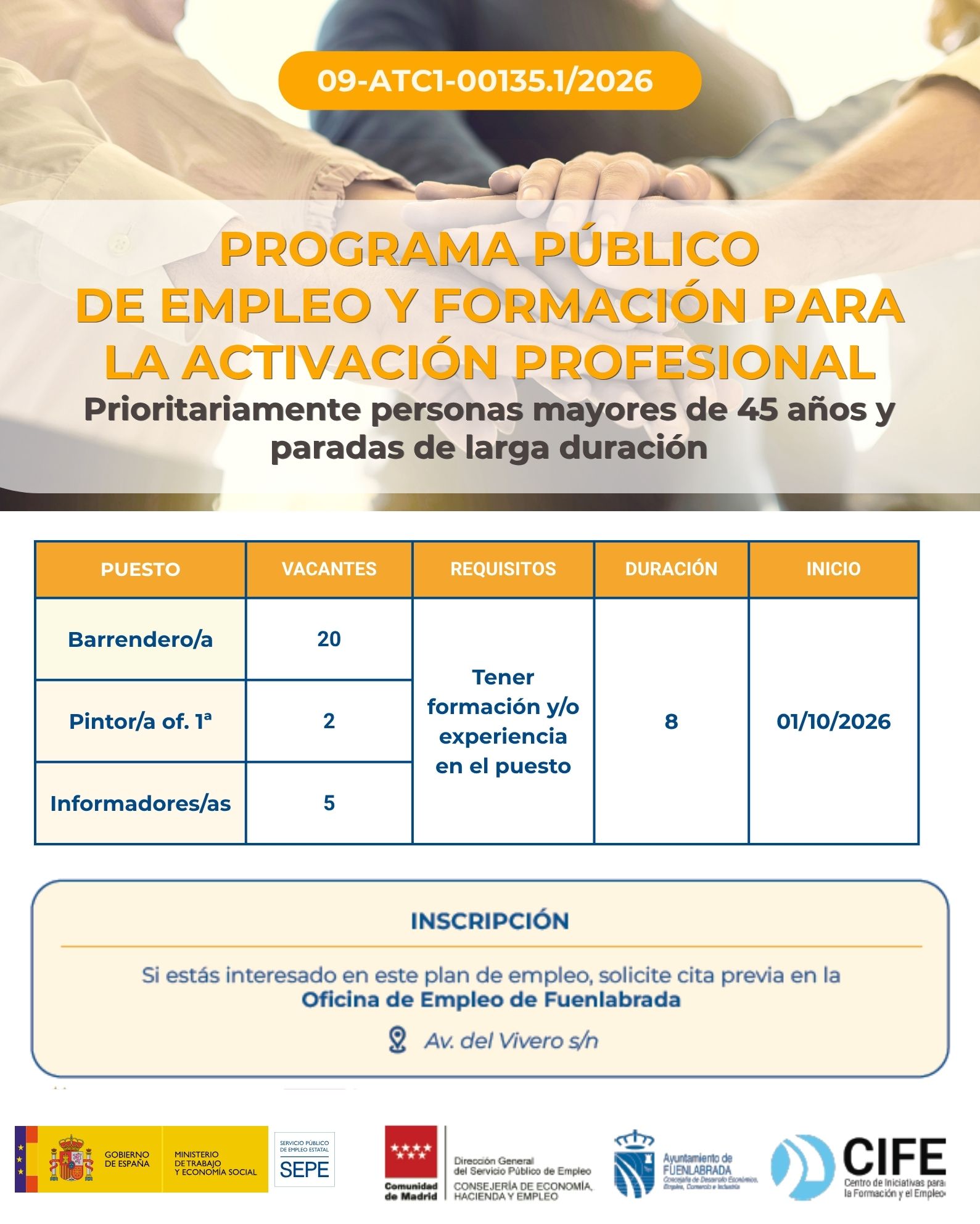 Programa de activación profesional