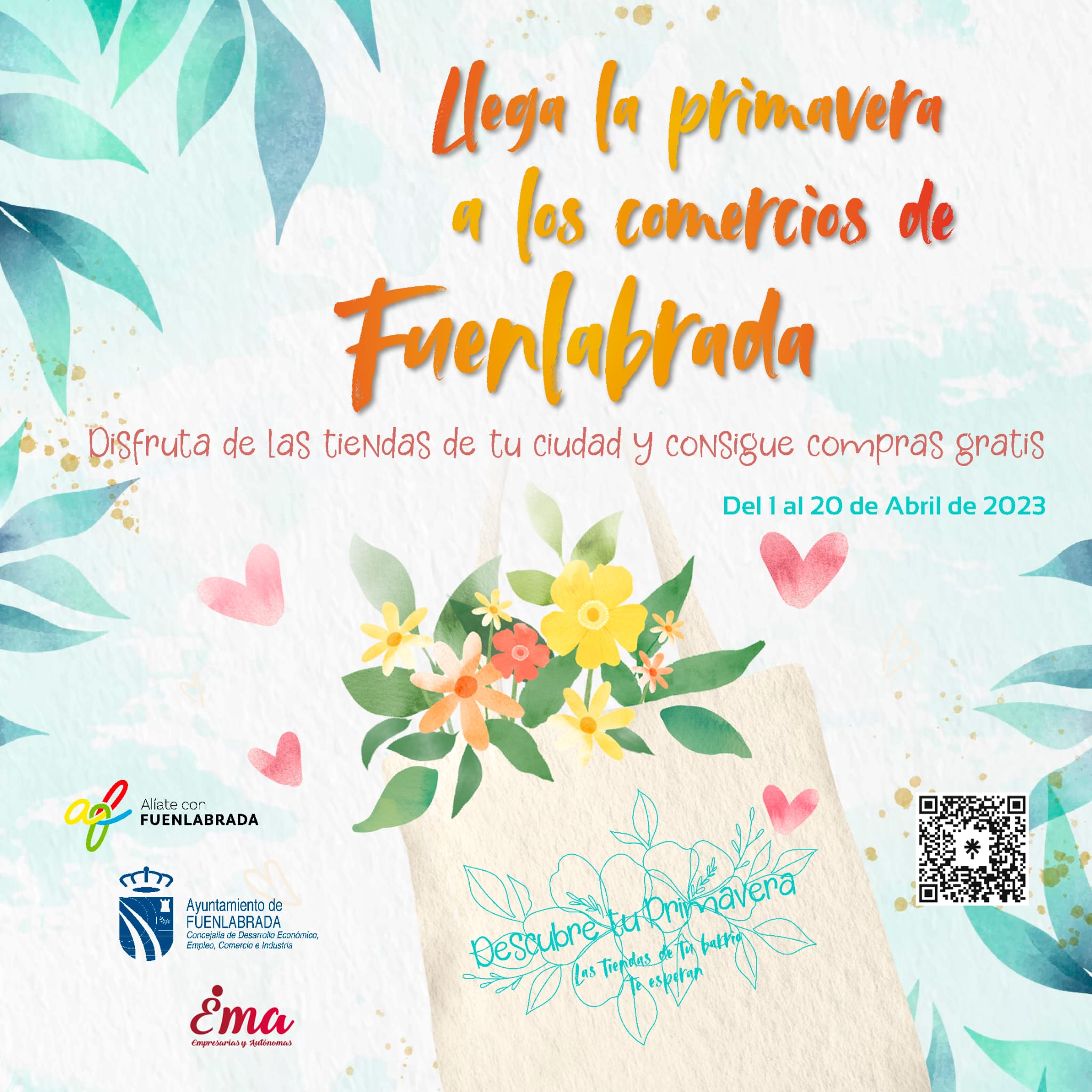 Descubre tu primavera en las tiendas de tu ciudad y consigue compras gratis