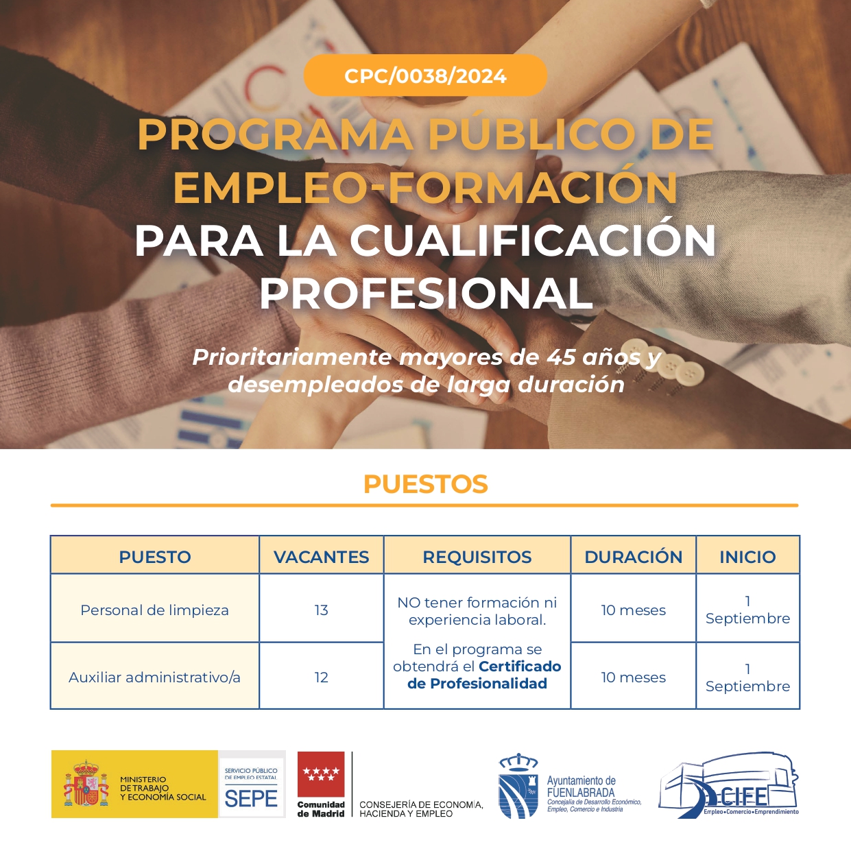 Planes de Empleo septiembre 03092024