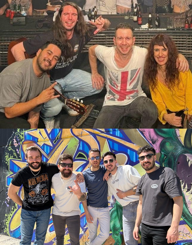 Imagen de los grupos Partiendo la Pana y Kolmena