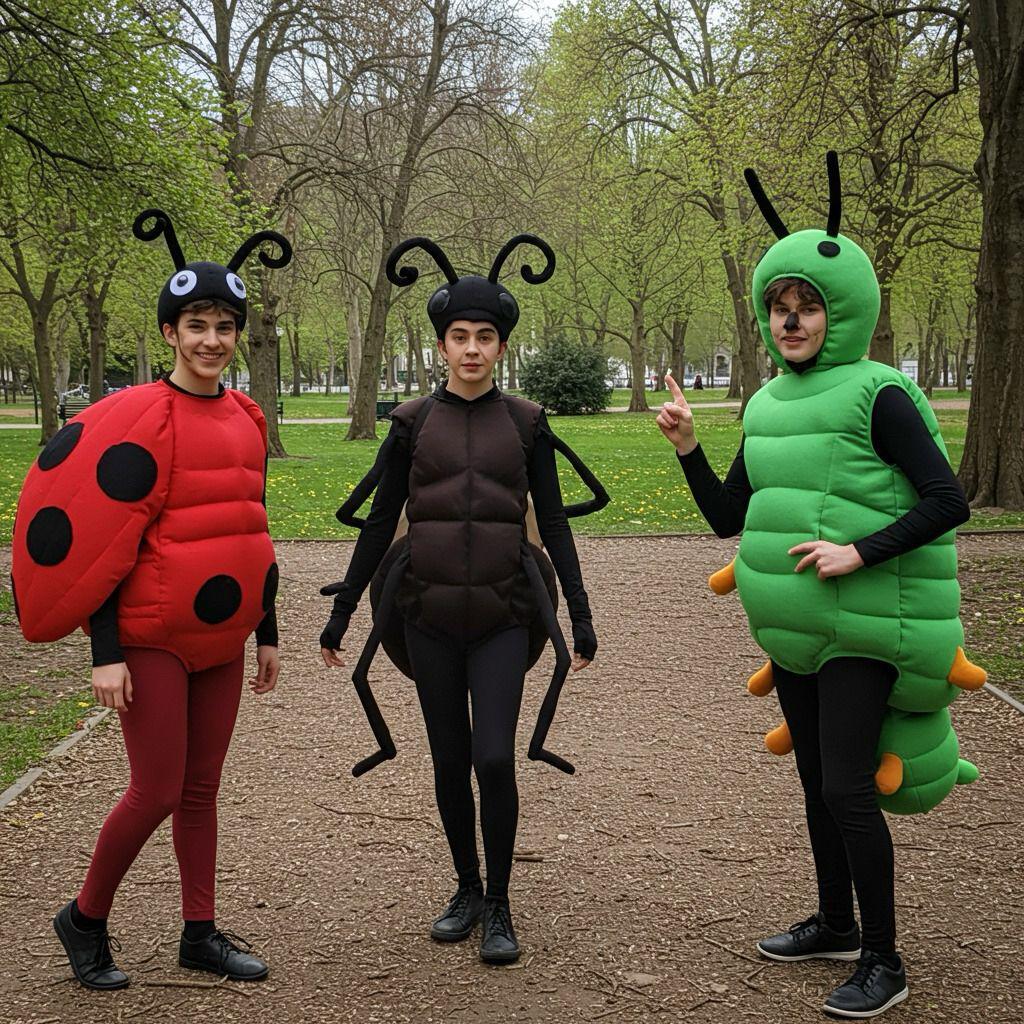Los componentes de La Banda de los Bichos