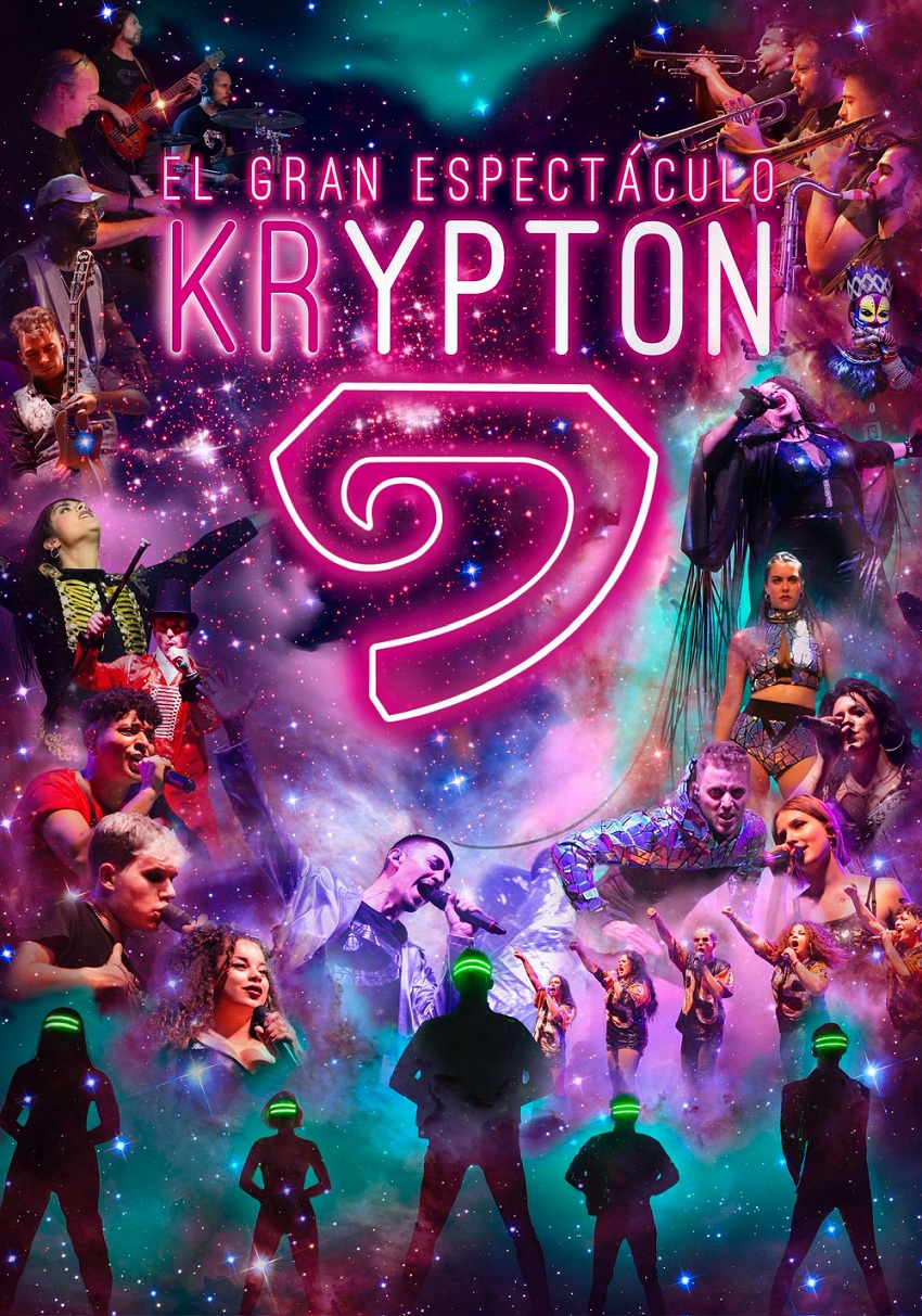 Cartel El gran espectáculo Krypton