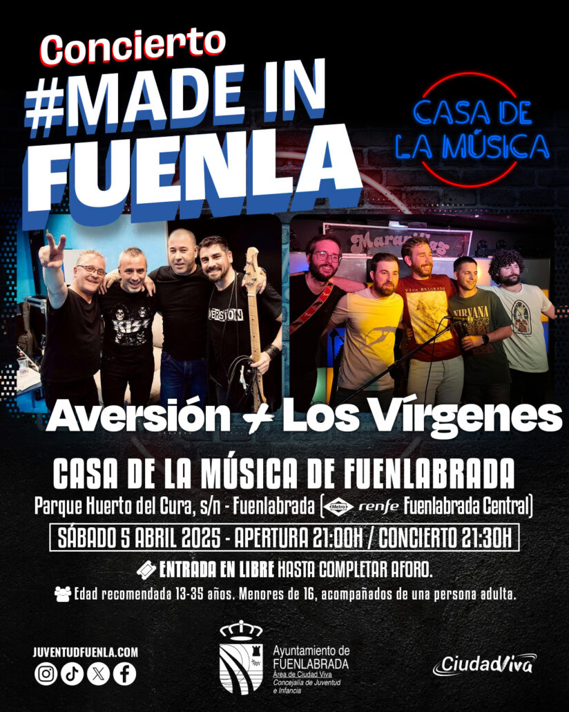 Cartel anunciador del espectáculo de la Casa de la Música