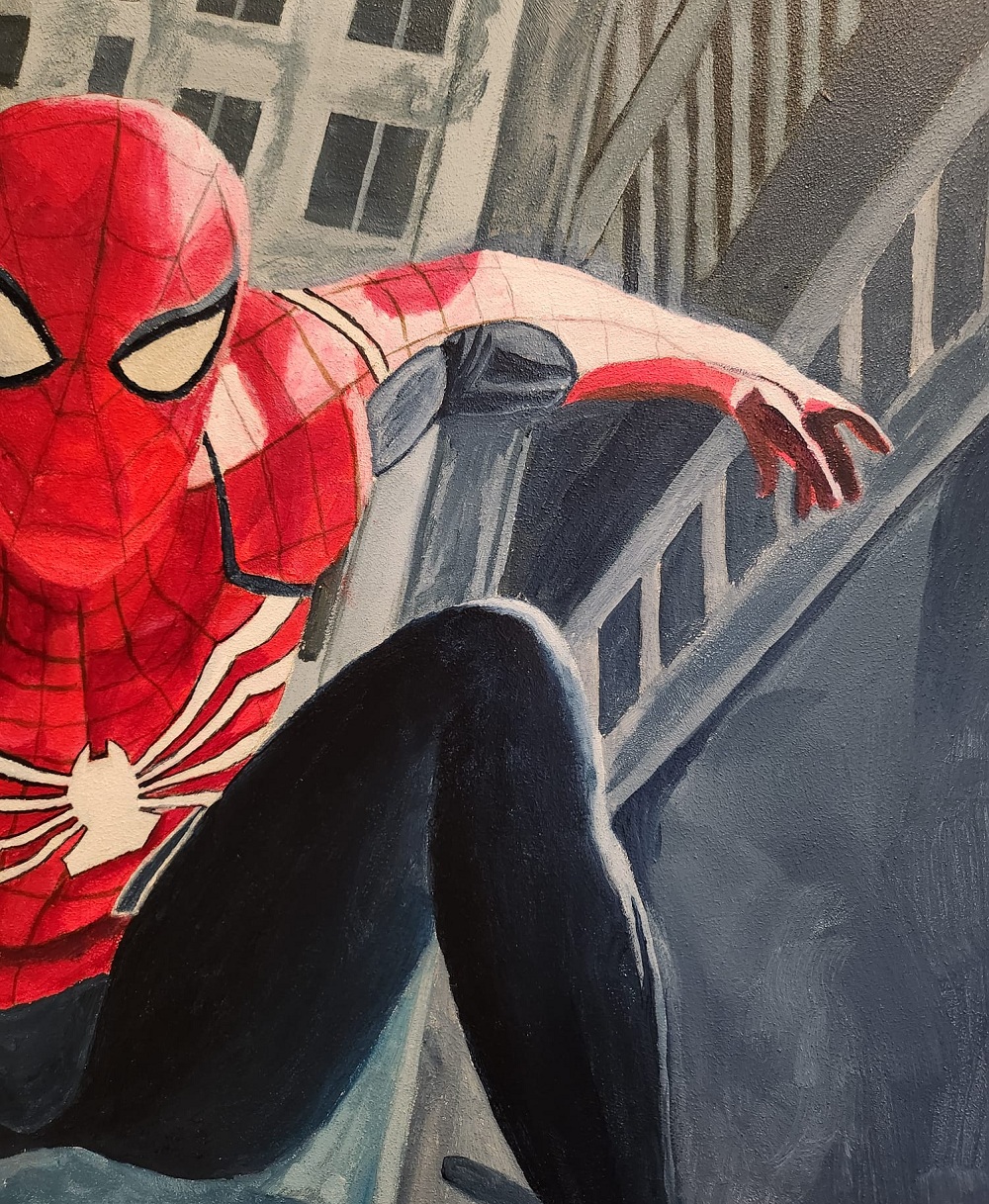 Exposicion Solidaria Superheroes y Frikis