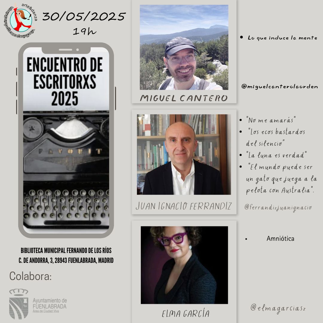 Cartel de presentación del evento