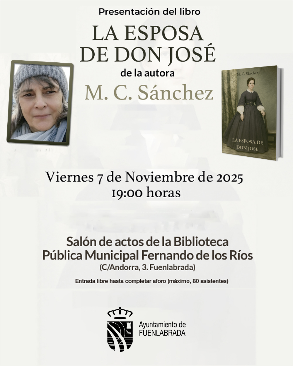 Presentación del libro “La esposa de Don José”