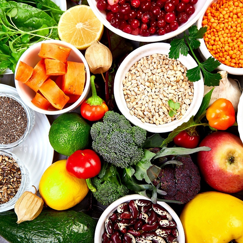 Frutas, verduras y legumbres