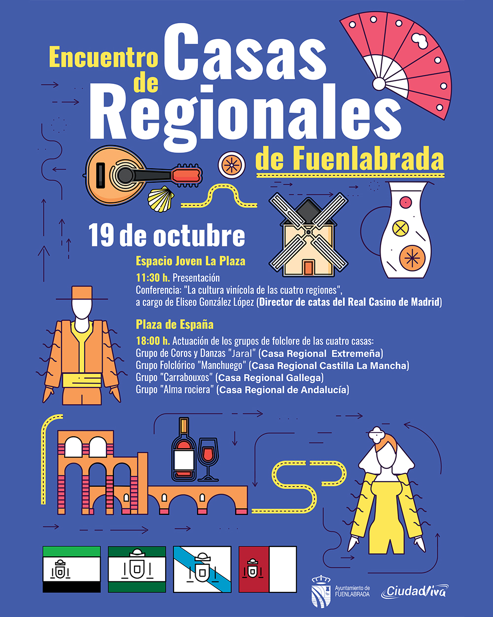 Encuentro de Casas Regionales de Fuenlabrada 2025